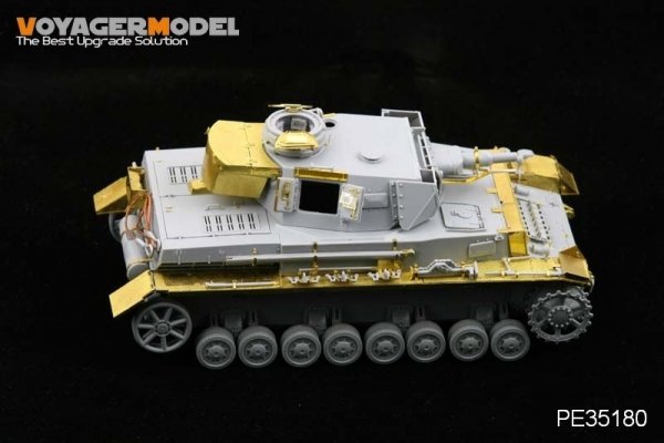 Voyager Model PE35180 WWII Pz.KPfw. IV Ausf F1 &quot;Vorpanzer&quot; for DRAGON 6398 1/35