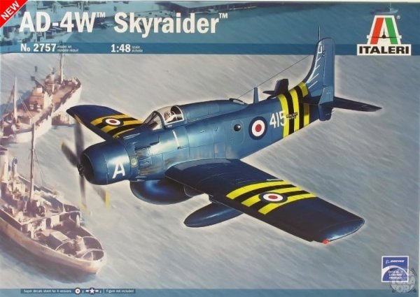 Italeri 2757 AD-4W Skyraider (1:48)