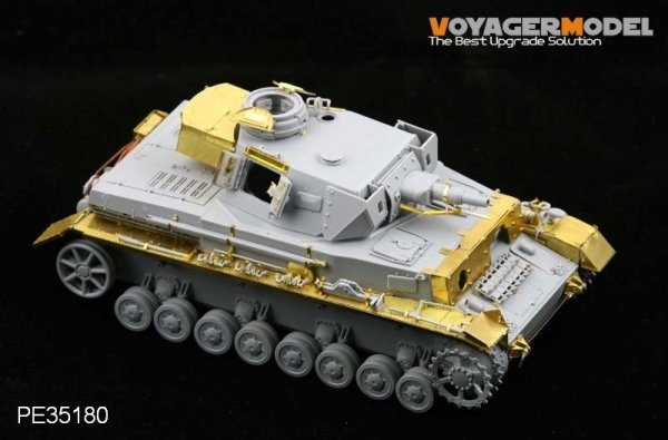 Voyager Model PE35180 WWII Pz.KPfw. IV Ausf F1 &quot;Vorpanzer&quot; for DRAGON 6398 1/35