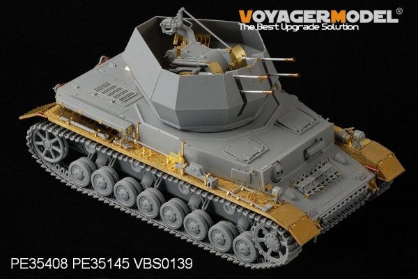 Voyager Model PE35408 WWII German Panzer IV ausf G 20mm Flakpanzer IV &quot;Wirbelwind&quot; For DRAGON 6342 1/35