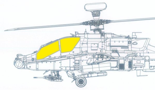 Eduard BIG33154 AH-64E TAKOM 1/35