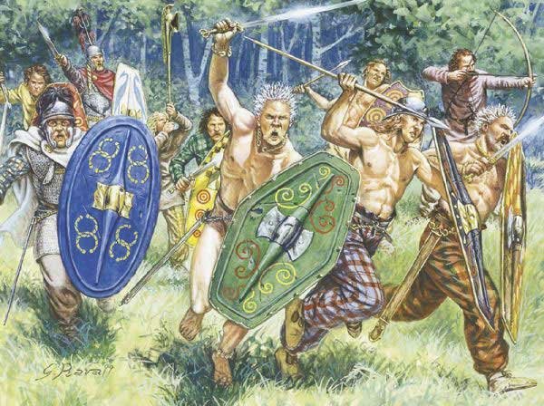 Italeri 6022 Gauls Warriors 1st-2nd Century b.c.