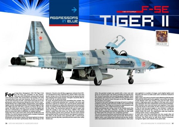 AK-Interactive AK2941 ACES HIGH 19: AGGRESSORS IN BLUE (English / Spanish)