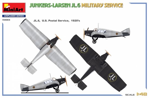 MiniArt 48013 Junkers-Larsen JL.6 1/48