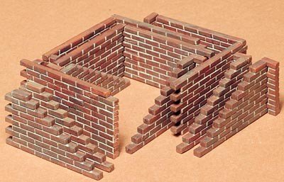 Tamiya 35028 Brick Wall Set (1:35)