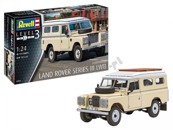 Revell 07056 Land Rover Series III LWB 109 commercial 1/24