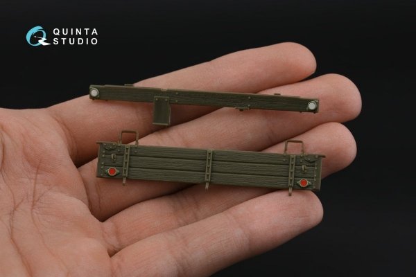 Quinta Studio QD35086 ZiL-157 family 3D-Printed &amp; coloured Interior on decal paper (Trumpeter) 1/35