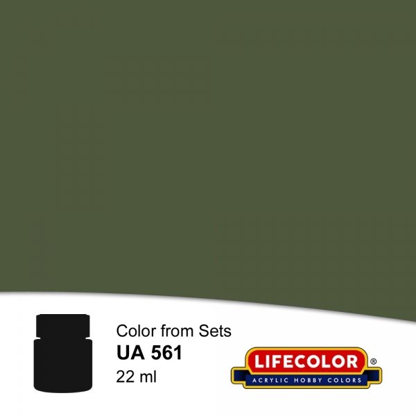 Lifecolor UA561 Medium Green FS 34102 22ml