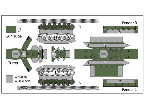 Tamiya 35372 Russian Heavy Tank KV-1 Model 1941, Early Production 1/35