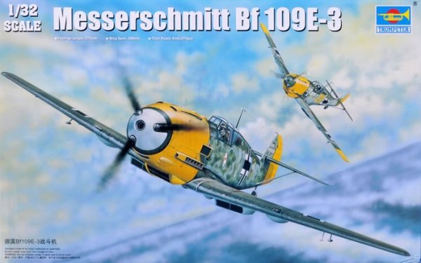 Trumpeter 02288 Messerschmitt Bf-109 E-3 (1:32)