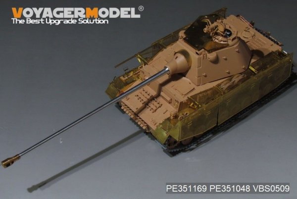 Voyager Model PE351169 WWII German Pz.Kpfw.IV Ausf.J（mit Panther F turret）（For RFM 5068） 1/35