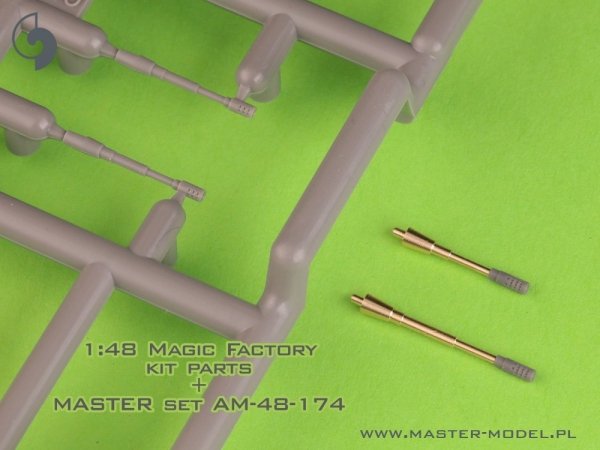 Master AM-48-174 A-4 Skyhawk - lufy działek 20mm Colt Mk12 1/48