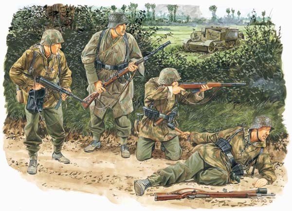Dragon 6155 Kampfgruppe Von Luck Normandy 1944 (1:35)