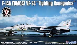 Fujimi 28019 F-14A Tomcat VF-24 Fighting Renegades (1:72)