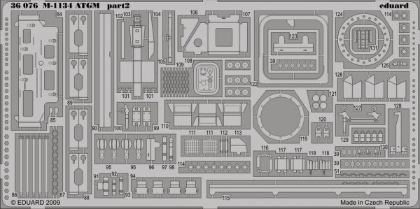 Eduard 36076 M-1134 ATGM 1/35 Trumpeter