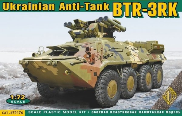 Ace 72176 BTR-3RK Ukrainian AT system 1:72