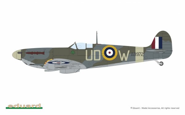 Eduard 70206 Supermarine Spitfire Mk.Vb Mid - The ProfiPACK Edition 1/72