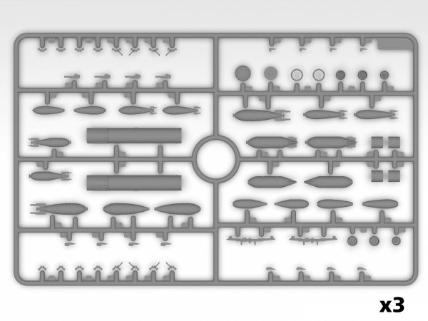 ICM 48352 HP.52 Hampden B.Mk.I WWII British bomber (100% new molds) 1/48