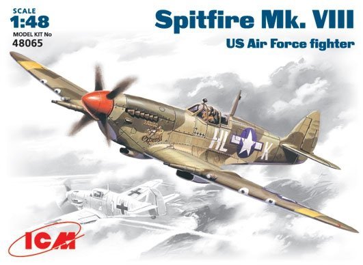 ICM 48065 Spitfire Mk .VIII US Air Force Fighte (1:48)