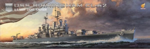 Very Fire VF350921DX U.S. Navy Light Cruiser USS Birmingham CL-62 DX ( Deluxe edition ) 1/350