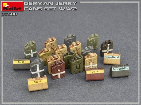 MiniArt 35588 German Jerry Can Set WWII 1/35