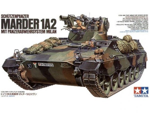 Tamiya 35162 German ICV Marder 1A2 with Milan (1:35)