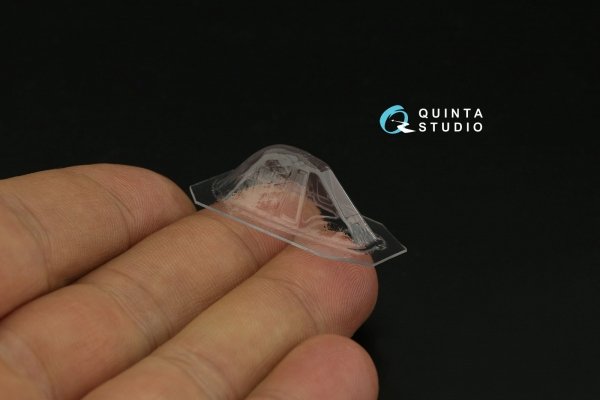 Quinta Studio QC48006 A5M4 vacuumed clear canopy (All kits) 1/48