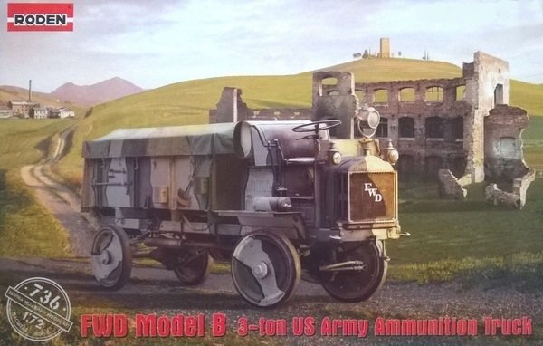 Roden 736 FWD Model B 3-ton US Army Ammunition Truck