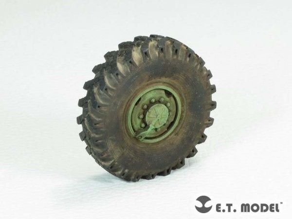 E.T. Model ER35-056 Russian URAL-4320 Truck Weighted Road Wheels For TRUMPETER 1/35