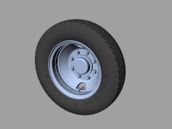 Panzer Art RE35-322 Mercedes LG 3000 road wheels (commercial pattern) 1/35