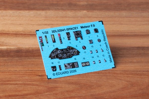 Eduard 3DL32041 Meteor F.8 SPACE for REVELL 1/32