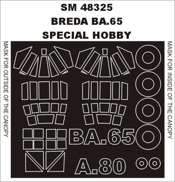 Montex SM48325 BREDA BA.65 SPECJAL HOBBY