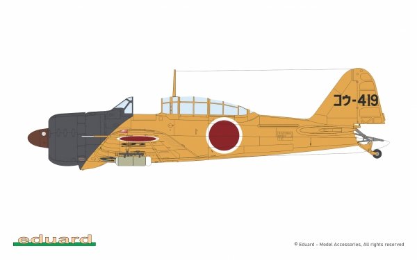 Eduard 82218 A6M2-K Profipack 1/48