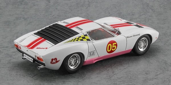 Hasegawa SP544 Wild Egg Girls No.05 Lamborghini Miura P400 SV &quot;Mikumo Shiranagi&quot; w/Figure 1/24