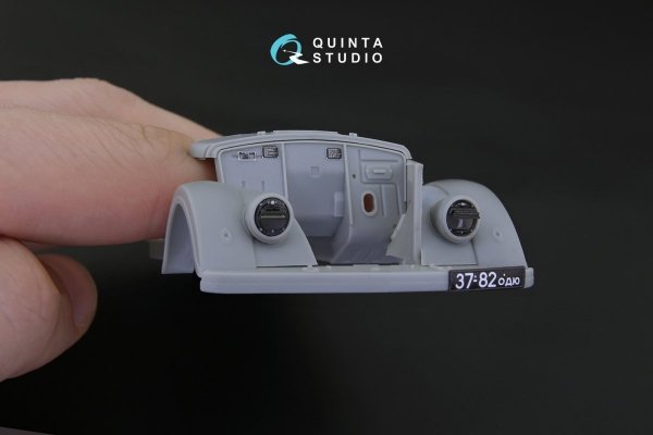 Quinta Studio QD35004 GAZ 69 Family 3D-Printed &amp; coloured Interior on decal paper (for Bronco kit) 1/35