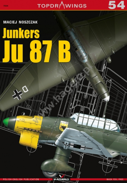 Kagero 7054 Junkers Ju 87 B EN/PL