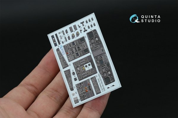 Quinta Studio QDS-35164 HH-60G Pave Hawk 3D-Printed &amp; coloured Interior on decal paper (Kitty Hawk) (Small version) 1/35