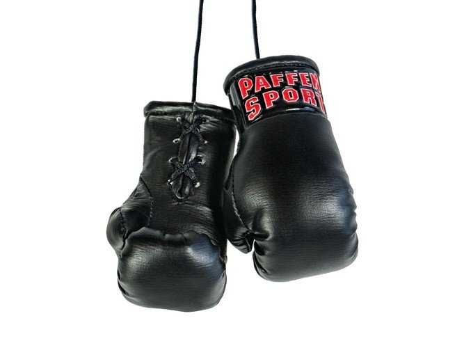 PAFFEN SPORT Mini rękawice bokserskie na lusterko samochodowe