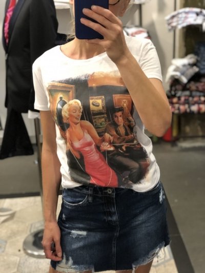 Koszulka z nadrukiem - Marilyn