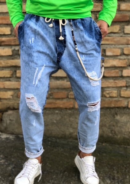 Jeans uomo, over - Jeans Boyfit