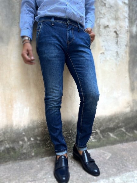 Jeans uomo - Slim - Tasca america - Negozio online - Jeans - Gogolfun.it