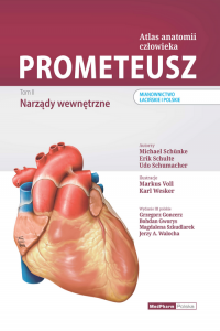 Atlas anatomii człowieka PROMETEUSZ Tom 2 Narządy wewnętrzne Nomenklatura łacińska