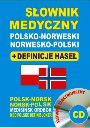 Słownik medyczny polsko-norweski norwesko-polski + definicje haseł + CD