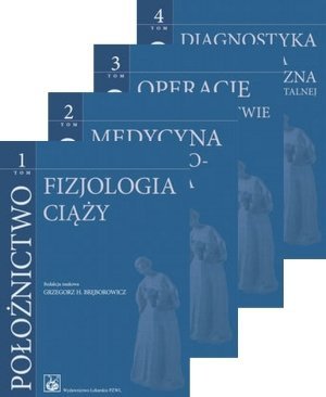 Położnictwo Tom 1-4 Komplet G. Bręborowicz