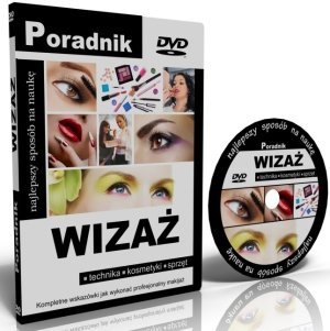 Poradnik DVD Wizaż Najlepszy sposób na naukę Technika kosmetyki sprzęt