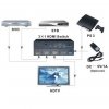 Przełącznik Techly HDMI 3/1 z pilotem, 4K2K UHD 3D, czarny