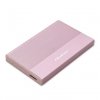 Obudowa/kieszeń Qoltec na dysk SSD HDD 2.5&quot; | SATA | USB 3.0 | Super speed 5Gb/s | 2TB | Różowy