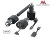 Ładowarka samochodowa Maclean MCE76 2xUSB, lightning spiralny 1,8m 5,2A