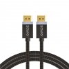 Kabel DisplayPort v1.4 Savio CL-166 (M/M) 2m czarny