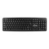 Klawiatura przewodowa Media-Tech MT122K-US PS/2 czarna